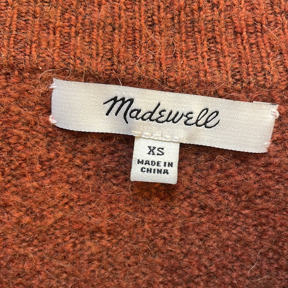 Madewell Tinsel-Stripe Pullover Sweater - Picture 6 of 7